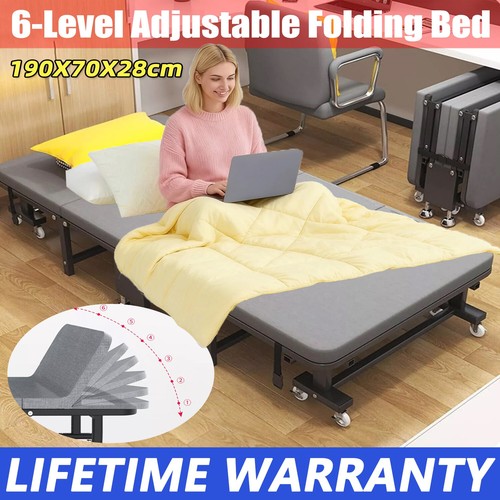 Single foldable folding bed - foldable, &