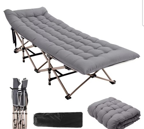 Heavy duty folding camping - folding, bed