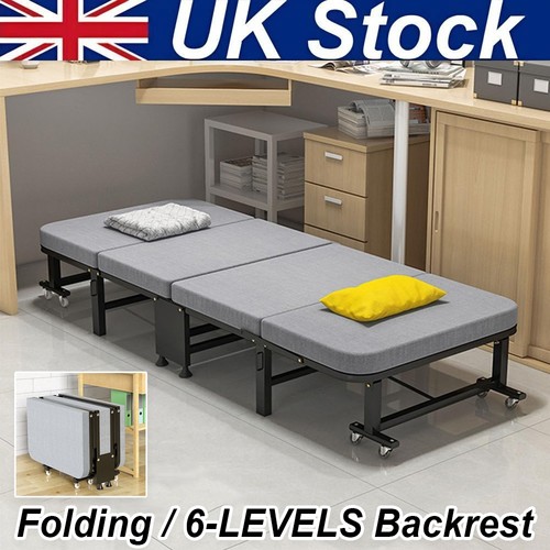 Single foldable folding bed - single,