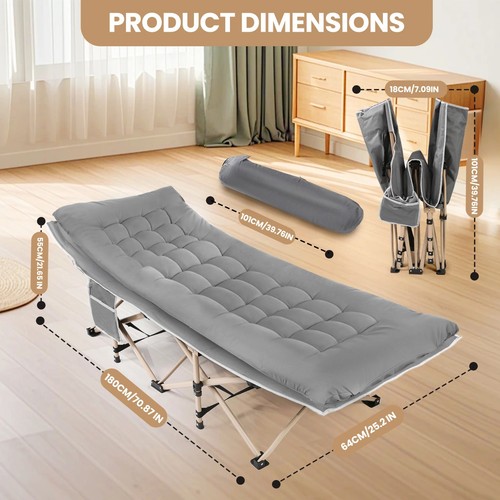 Single folding bed camping - single,