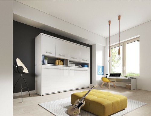 Horizontal hidden fold away - hidden,