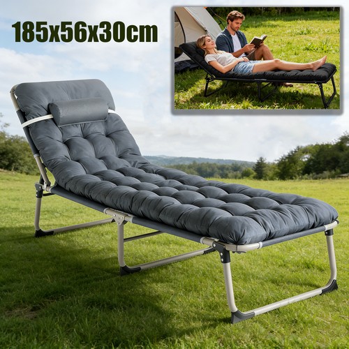 185x56cm reclining sun lounger - sun,