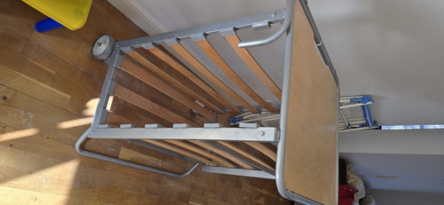 Ikea folding single guest bed - single,